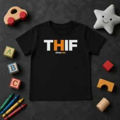 Original Funny Hineycoin THIF Kids T-Shirt