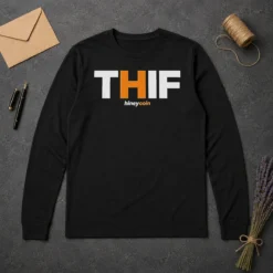Original Funny Hineycoin THIF Long Sleeve Shirt