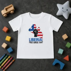 Original Liberia Free Since 1847 Kids T-Shirt