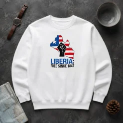Original Liberia Free Since 1847 Sweater