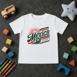 Original Mexico Soccer S Se Puede Vintage Kids T-Shirt