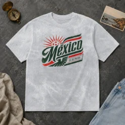 Original Mexico Soccer S Se Puede Vintage Washed T-Shirt