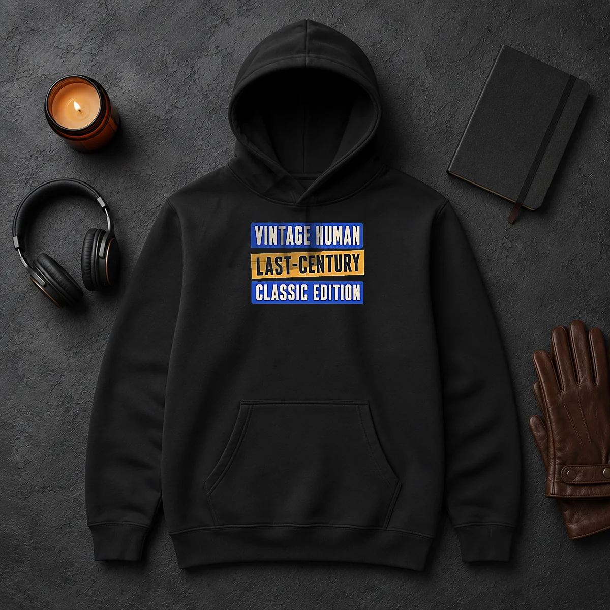 Original Official Vintage Human Last Century Classic Edition Hoodie Original Official Vintage Human Last Century Classic Edition Hoodie