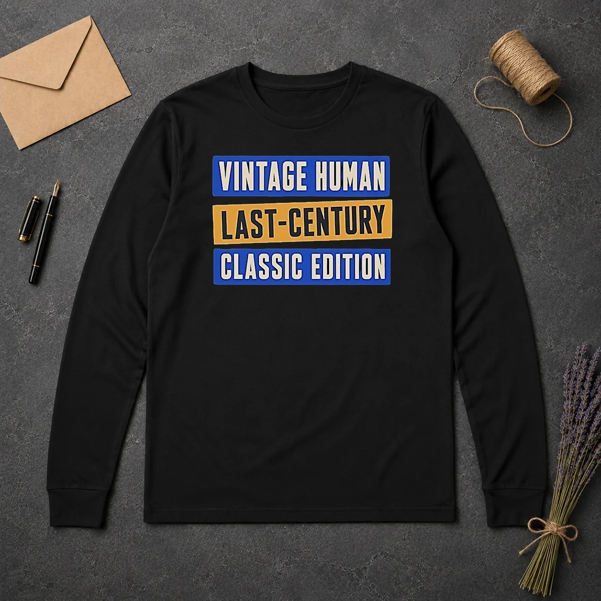 Original Official Vintage Human Last Century Classic Edition Long Sleeve Shirt Original Official Vintage Human Last Century Classic Edition Long Sleeve Shirt