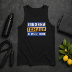 Original Official Vintage Human Last Century Classic Edition Tank Top