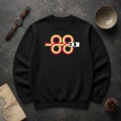 Original Top Back To The Future Time Machine 88 Sweater