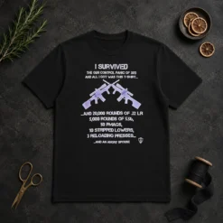 Original Top I Survived The Gun Control Panic Of 2013