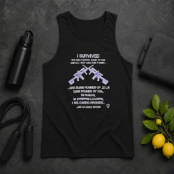 Original Top I Survived The Gun Control Panic Of 2013 Tank Top