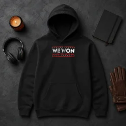Original We Won 23 More States To Go Hoodie