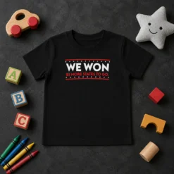 Original We Won 23 More States To Go Kids T-Shirt