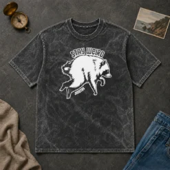 Perfect Awesome Top Jimothy Stay Weird Seattle Raccoon Washed T-Shirt