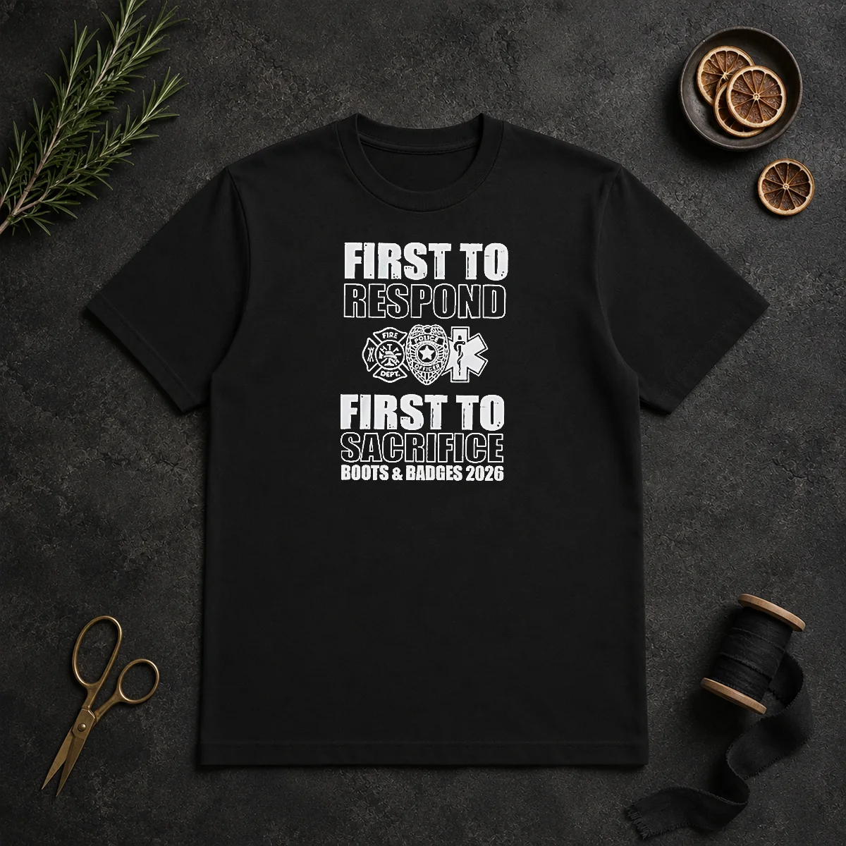 Premium First To Respond And Sacrifice Shirt Premium First To Respond And Sacrifice Shirt