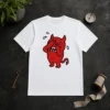 Premium Funny Devil Cartoon Facepalm Panicking Sweating