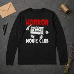 Premium Horror Movie Club Long Sleeve Shirt