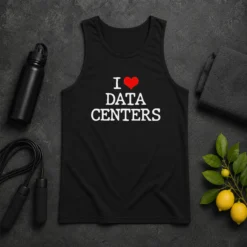 Premium I Love Data Centers IT Professional Server Room Tank Top