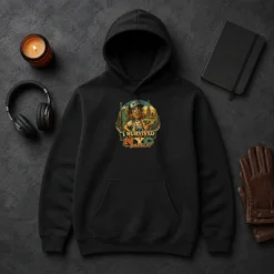 Premium I Survived My Trip To NYC Vintage Travel Humor Hoodie