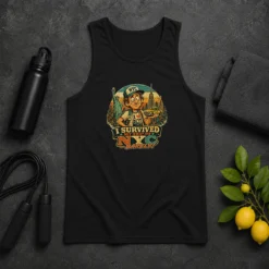 Premium I Survived My Trip To NYC Vintage Travel Humor Tank Top