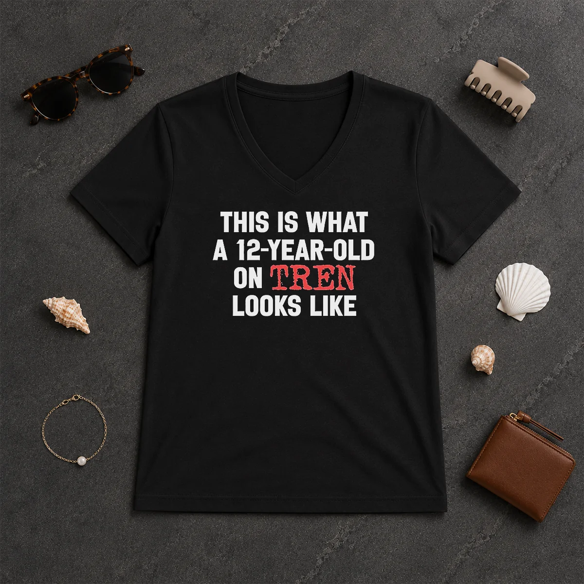 Premium This Is What A 12 V-Neck Shirt Premium This Is What A 12 V-Neck Shirt