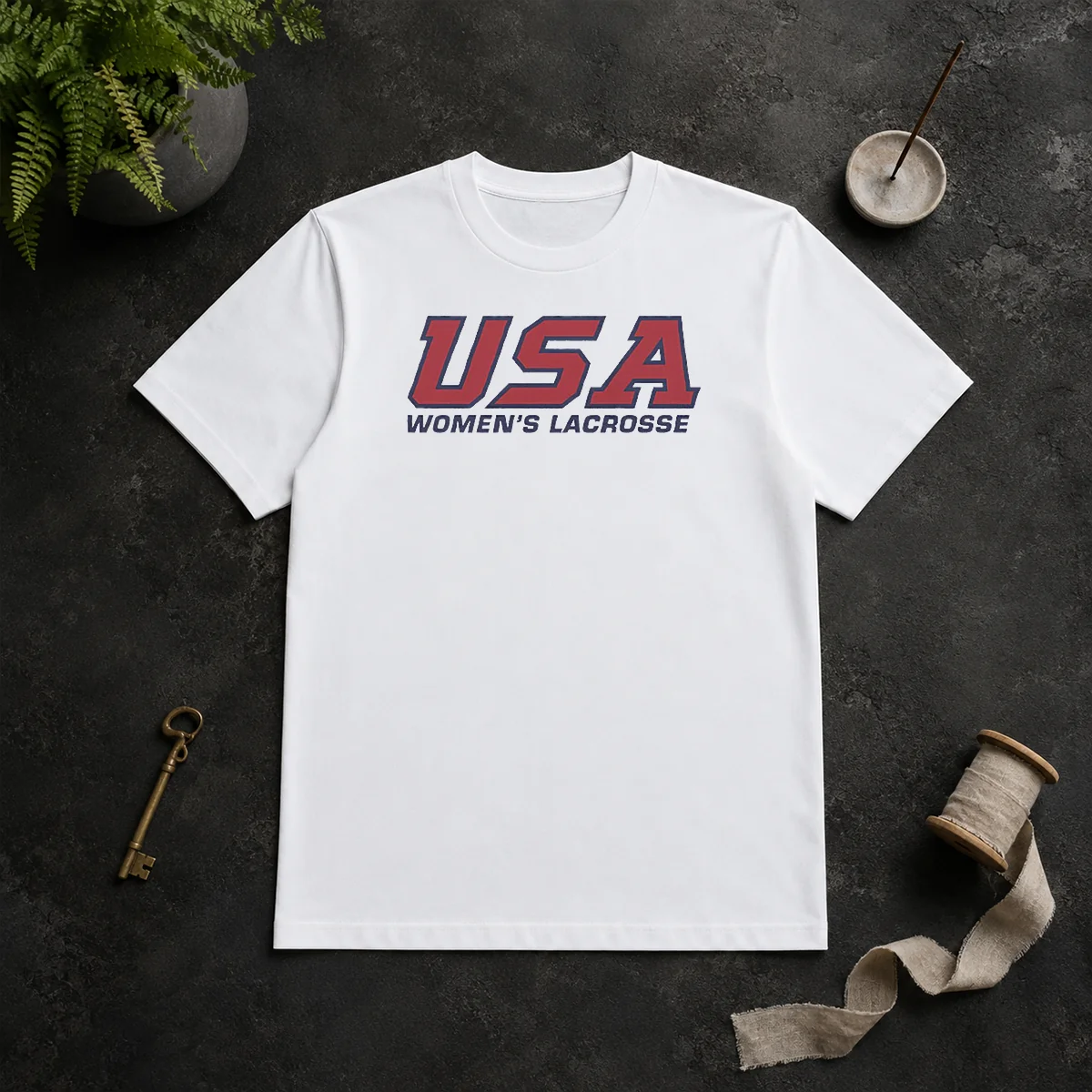 Premium USA Women'S Lacrosse Ladies Shirt Premium USA Women'S Lacrosse Ladies Shirt
