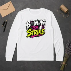 Pretty Bowling For Strike Streetwear Long Sleeve Shirt