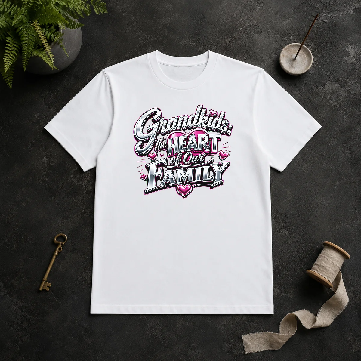 Pretty Grandkids The Heart Of Our Shirt Pretty Grandkids The Heart Of Our Shirt
