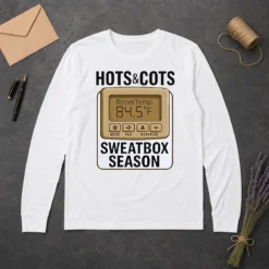 Pretty Hots And Cots Sweatbox Season Thermostat Long Sleeve Shirt