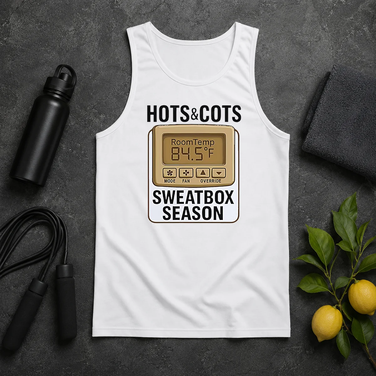 Pretty Hots And Cots Sweatbox Season Thermostat Tank Top Pretty Hots And Cots Sweatbox Season Thermostat Tank Top