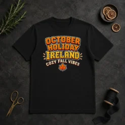 Pretty October Holiday Ireland Cozy Fall Pixel
