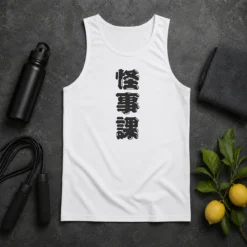 Pretty Tetsuya Fujimi Kamen Rider Zeztz Dandadan Kaijika Japanese Kanji Tank Top