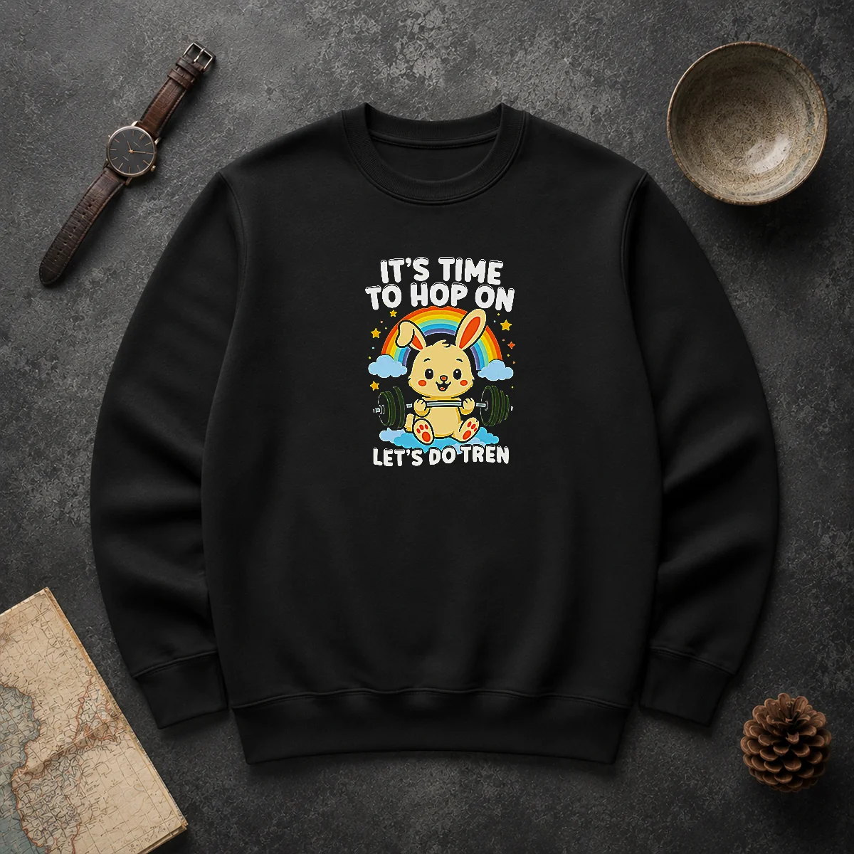 Pretty Time To Hop On Sweater Pretty Time To Hop On Sweater