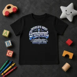 Pretty Top Grandparents Day Legendary Since Day One Y2K Kids T-Shirt