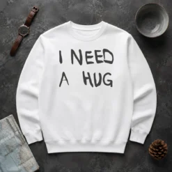 Awesome Good I Need A Hug Affection Comfort Mental Health Sweater