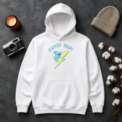 Awesome Hot Koya BT21 Power Nap Lightning Bolt Sleeping Hoodie