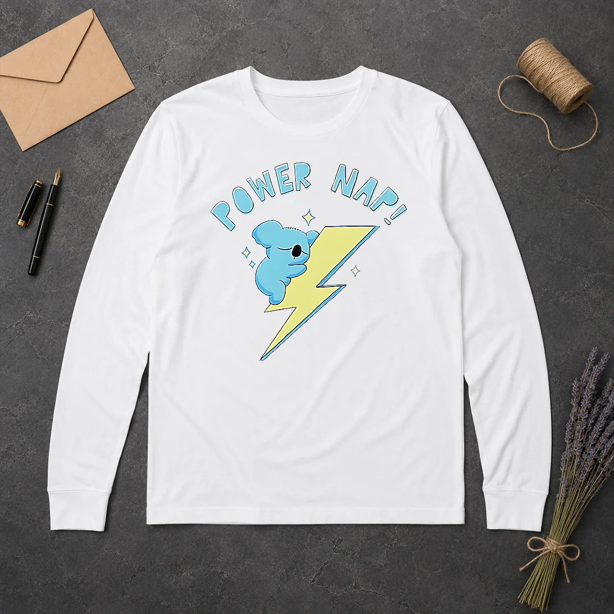 Awesome Hot Koya BT21 Power Nap Lightning Bolt Sleeping Long Sleeve Shirt Awesome Hot Koya BT21 Power Nap Lightning Bolt Sleeping Long Sleeve Shirt