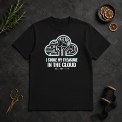 Awesome I Store My Treasure In The Cloud Matthew 6 19