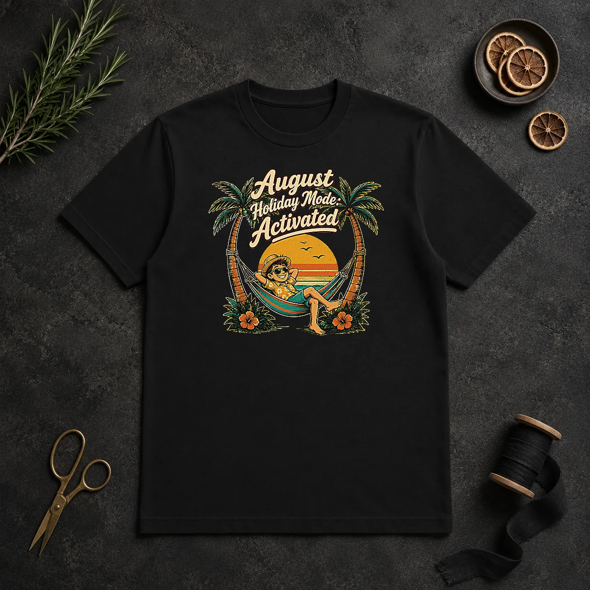 Funny August Holiday Vintage Vacation Mode Shirt Funny August Holiday Vintage Vacation Mode Shirt