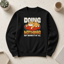 Funny Nice Giving It My All Sweater