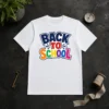 Funny Pretty Retro Distressed Back To School Typography