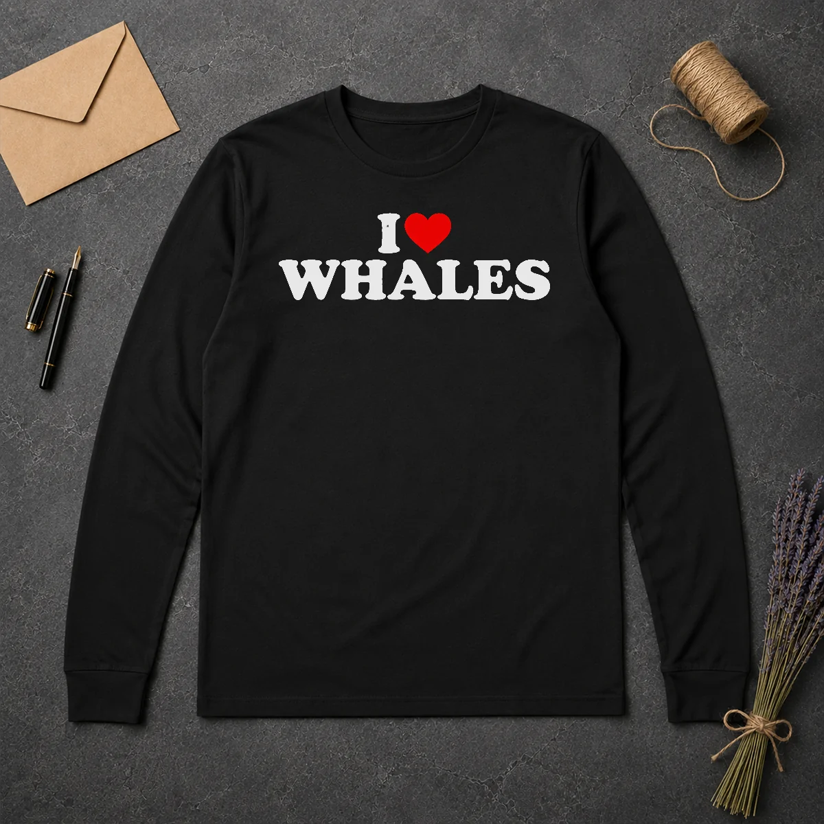 Happy Nice I Love Whales Long Sleeve Shirt Happy Nice I Love Whales Long Sleeve Shirt
