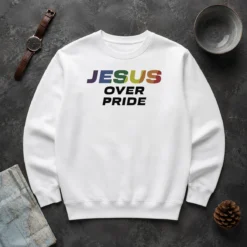 Hot Awesome Jesus Over Pride Sweater