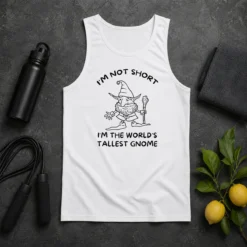 Hot Good I'M Not Short I'M The World'S Tallest Gnome Tank Top