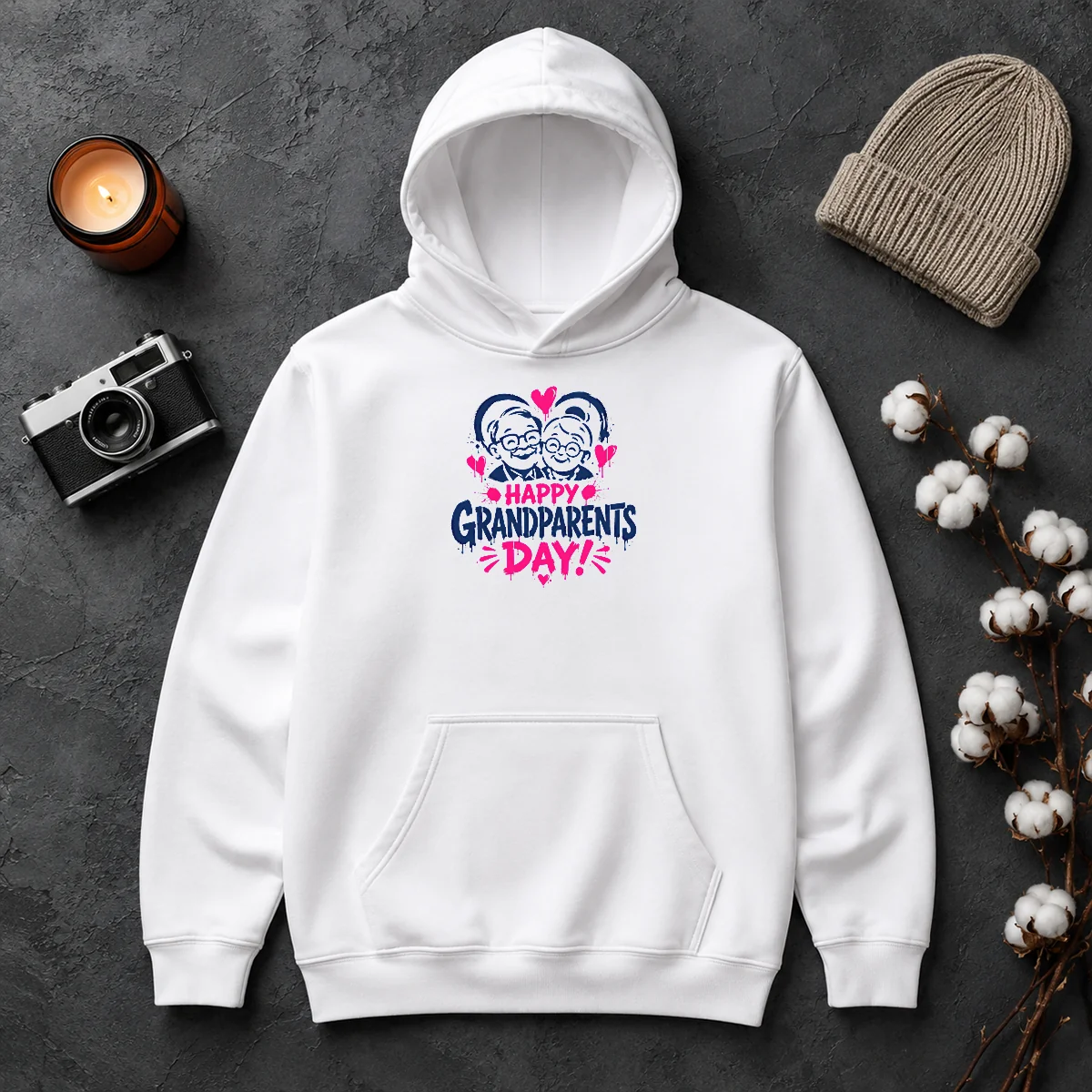Hot Premium Happy Grandparents Day Grunge Paint Splatter Heart Hoodie Hot Premium Happy Grandparents Day Grunge Paint Splatter Heart Hoodie