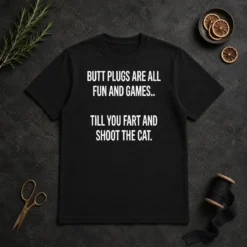 Hot Pretty Butt Plugs Are All Fun And Games Till You Fart And Shoot The Cat