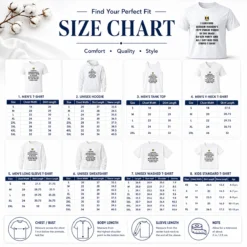 Size chart for Nice Funny I Survived Saddam Hussein' 1979 Public Purge Of The Iraqi with measurements in inches and cm to help choose the right fit