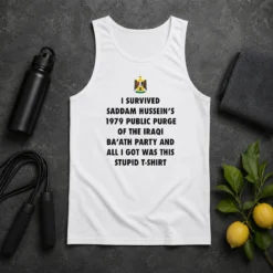 Nice Funny I Survived Saddam Hussein' 1979 Public Purge Of The Iraqi Tank Top