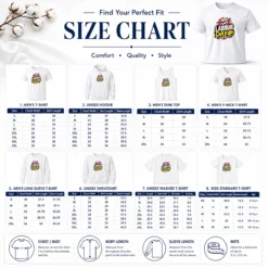 Size chart for Nice Pretty Labour Day Fist Wrench Building Futures Grunge with measurements in inches and cm to help choose the right fit