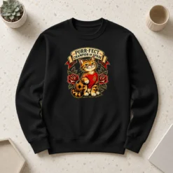 Nice Spanish Soccer Cat Champion Tattoo Sweater