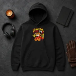 Nice Spanish Soccer Cat Champion Vibes Graffiti Hoodie