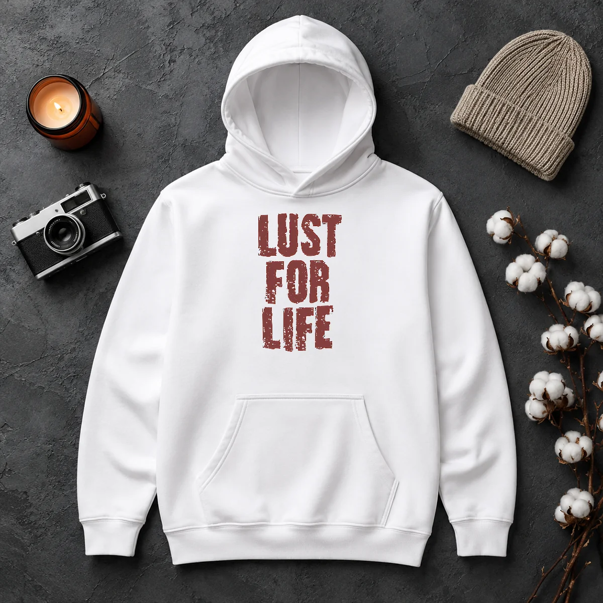 Nice Top Lust For Life Distressed Iggy Pop Music Hoodie Nice Top Lust For Life Distressed Iggy Pop Music Hoodie