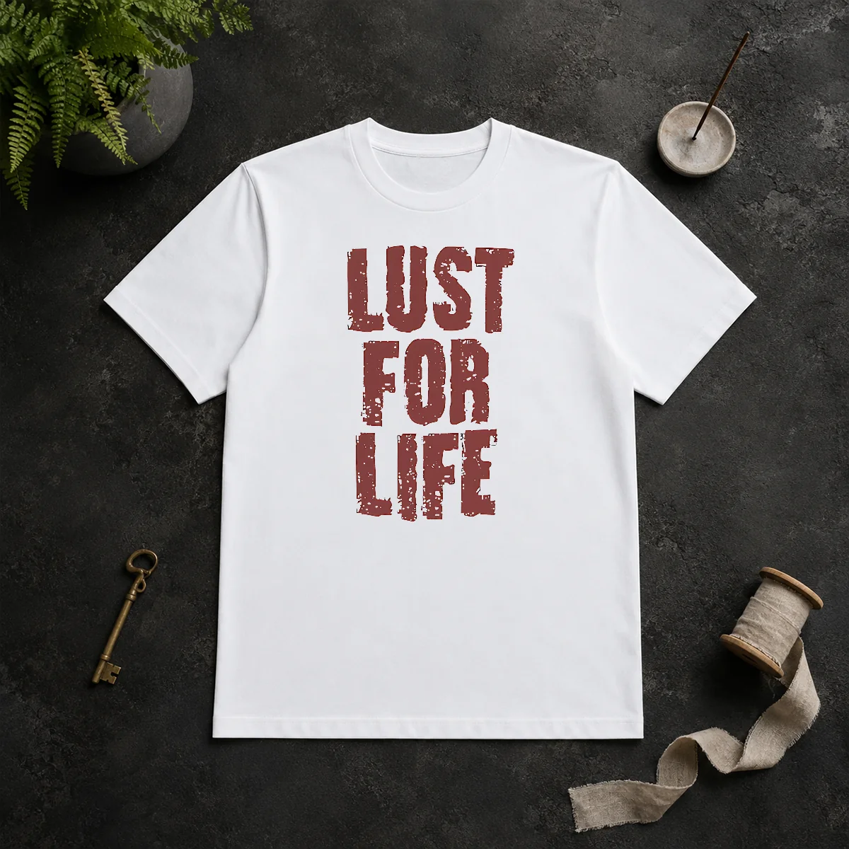Nice Top Lust For Life Distressed Shirt Nice Top Lust For Life Distressed Shirt
